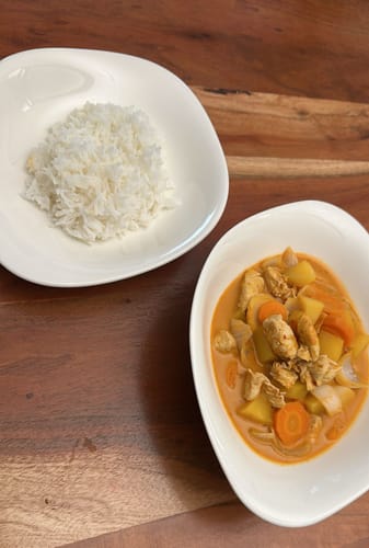 Customer photo review of Massaman Curry Kochbox (für 3-4 Portionen)
