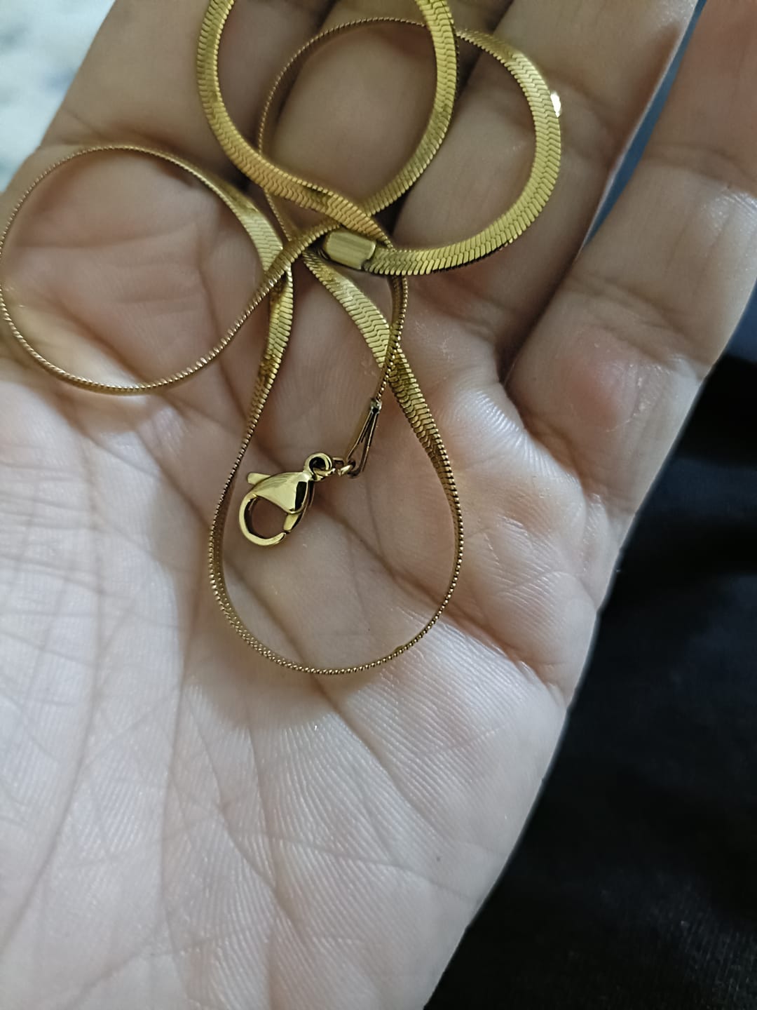 Customer photo review of Loop Muse Hoops