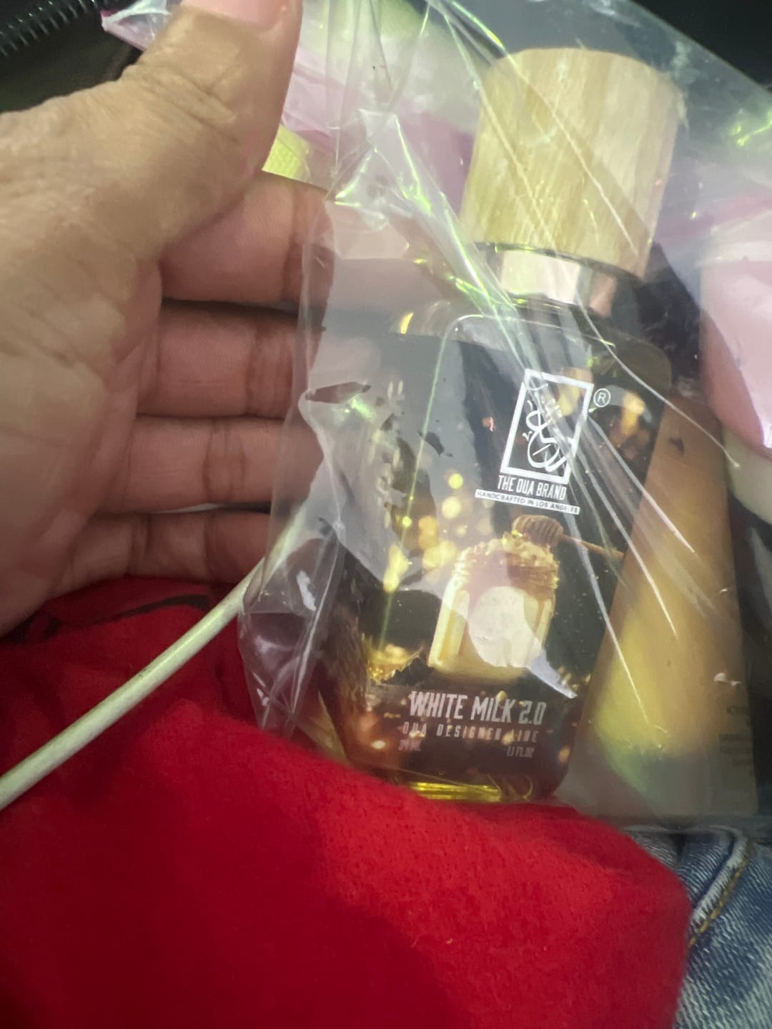 Customer photo review of White Milk 2.0