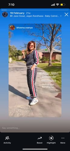 Customer photo review of Hamster London Classic Co-ord Set Orange Printed