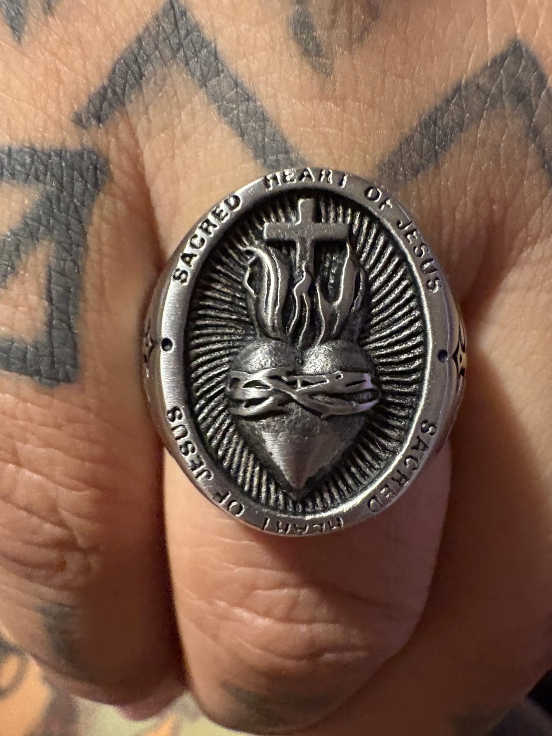 Customer photo review of Sacred Heart.