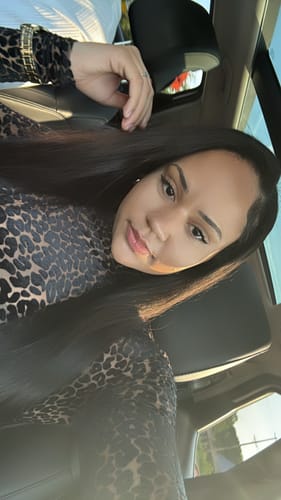 Customer photo review of Burnout Leopard Print Jumpsuit