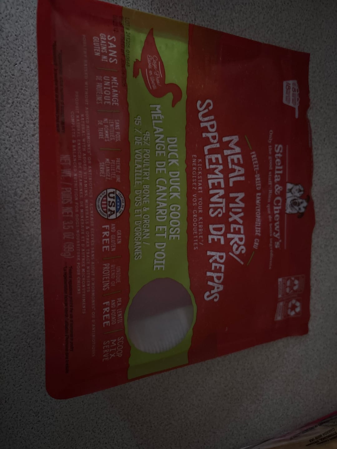 Customer photo review of Stella & Chewy's - Meal Mixers pour chien
