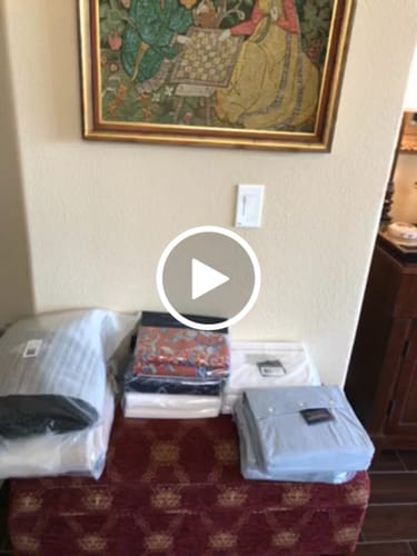 Customer video review of Ralph Lauren NWT Assorted Bedding