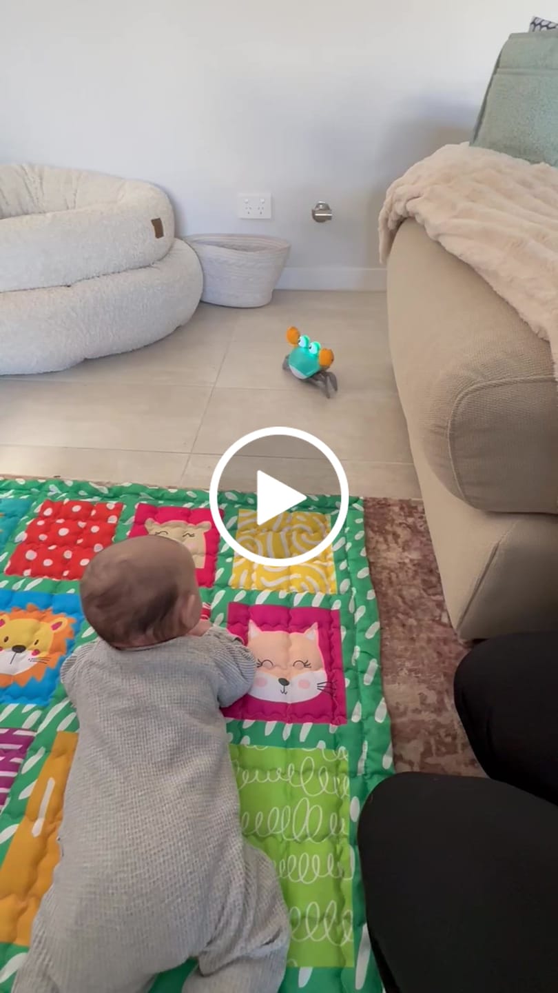 Customer video review of The Crawly Crab™