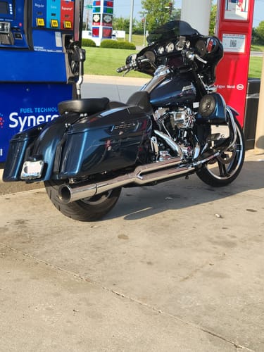 Customer photo review of HR3 Fender LED License Plate Light Kit For Harley Touring 2014-2023