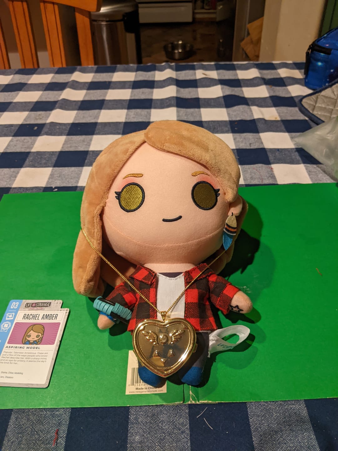 Customer photo review of Life is Strange - Rachel Amber Collector's Plush