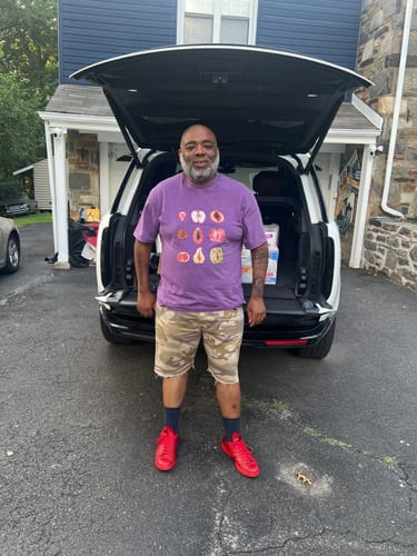 Customer photo review of fruits Unisex Tee