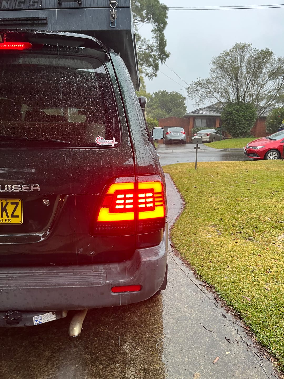 Customer photo review of LED Tail Lights suitable for use with Toyota LandCruiser 100/105 Series 1998-2007