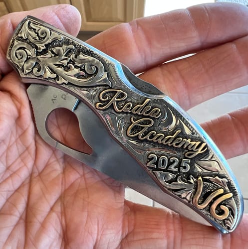 Customer photo review of Custom Knife Design