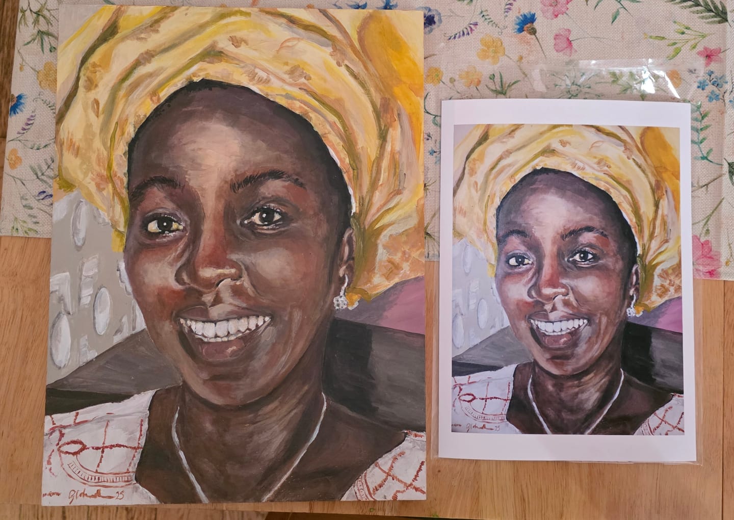 Customer photo review of Giclée Art Print