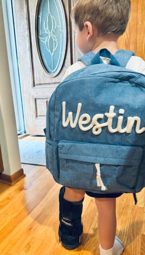 Shala A. review of KNIT & CARRY – Personalized Knitted Backpack image 1 out of 1