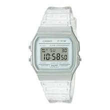 Customer photo review of Reloj Casio Vintage F-91WS-7DF Plateado Blanco Transparente