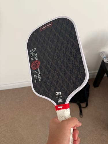 Customer photo review of MYSTIC PICKLEBALL PADDLE