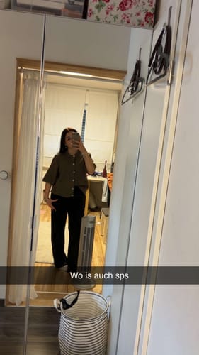 Customer photo review of Kurzarm-Strickcardigan