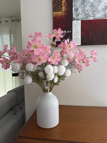 Customer photo review of Casa vase - Blanc mat