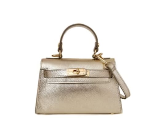 Customer photo review of The Kate Bag - Metallic