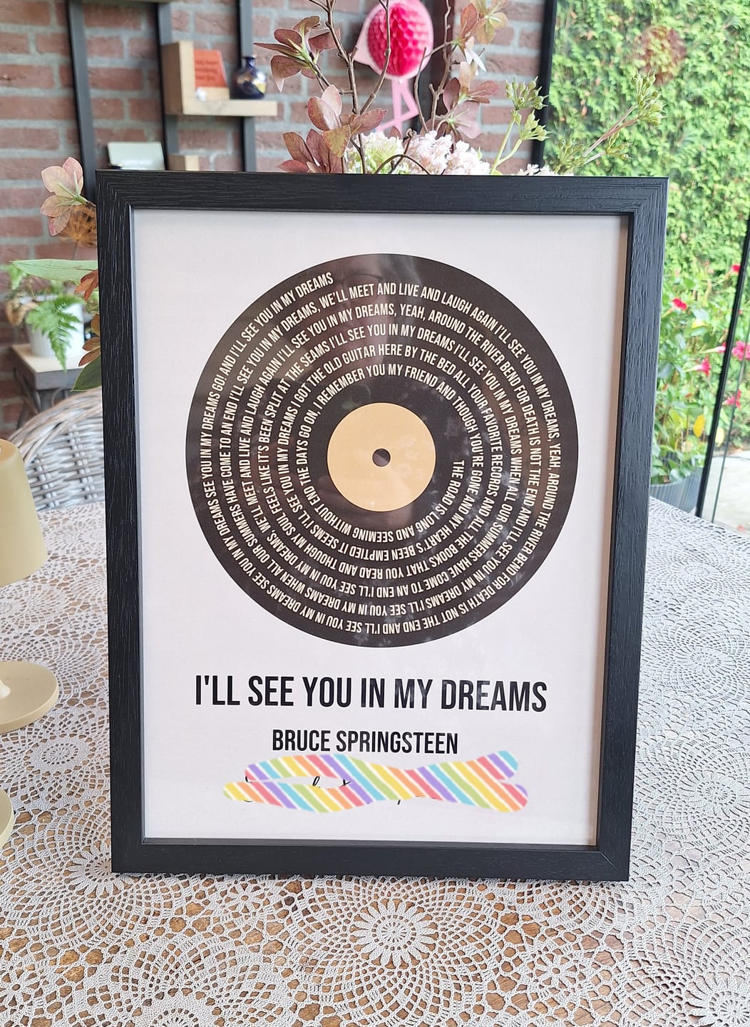 Customer photo review of Vinyl songtekst