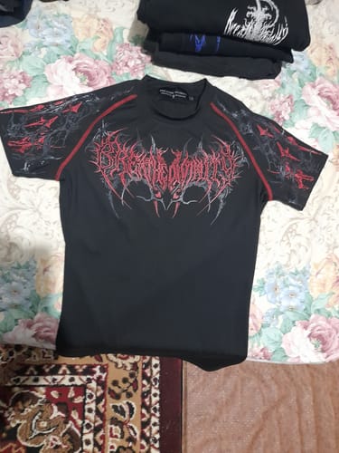 Customer photo review of Void Tech™ Cyber Skeleton Compression [NIGHTMARE]