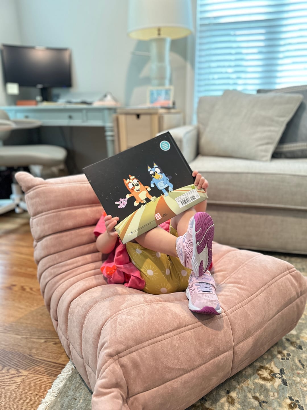 Customer photo review of Kids Chillax Lounger Sofa Chair
