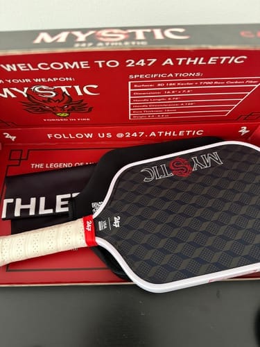 Customer photo review of MYSTIC PICKLEBALL PADDLE