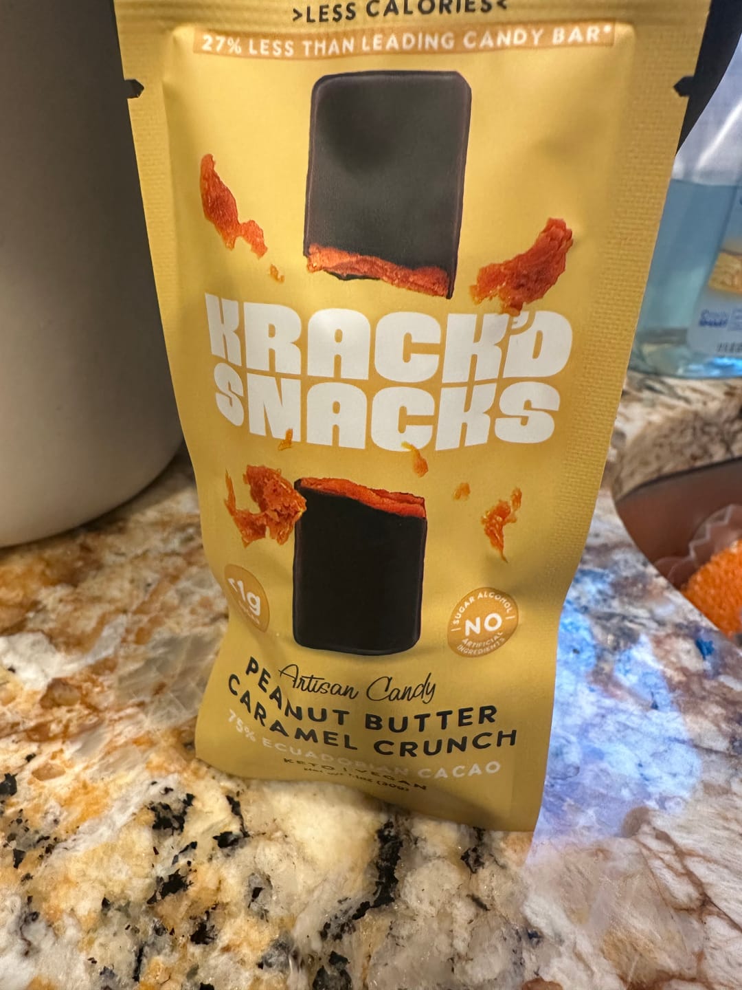Customer photo review of Best of Krack’d – Variety Trial Pack (5 Bars) (Keto | Vegan)