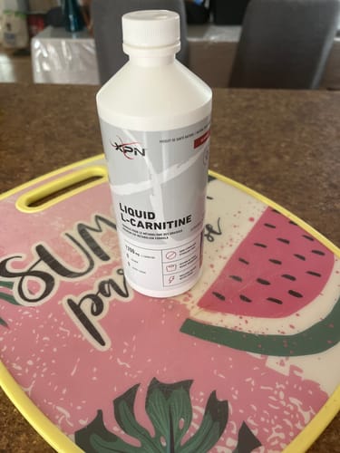 Customer photo review of XPN - Carnitine Liquide 500ml