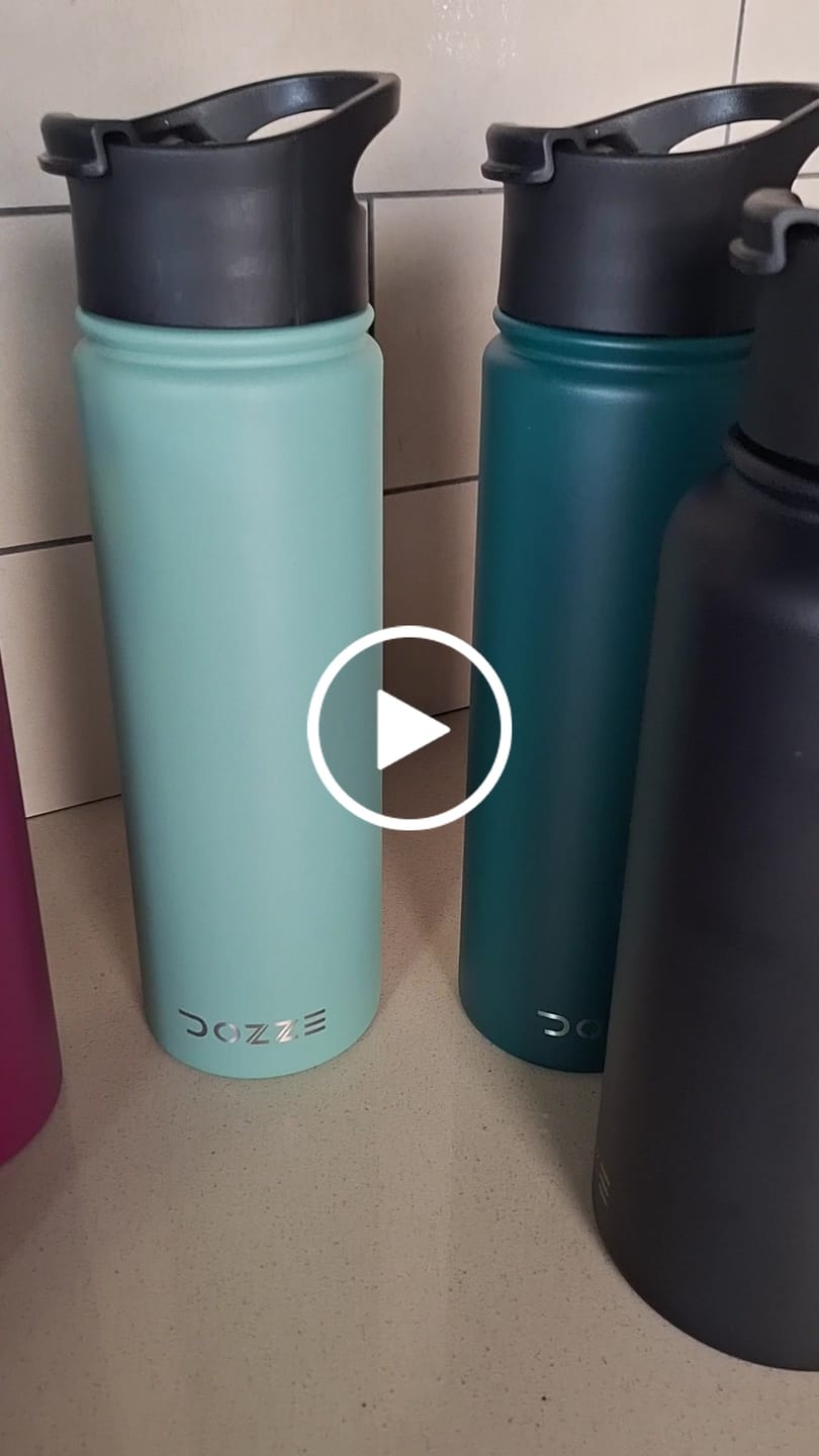 Customer video review of DOZZE Adventurer Water Bottle