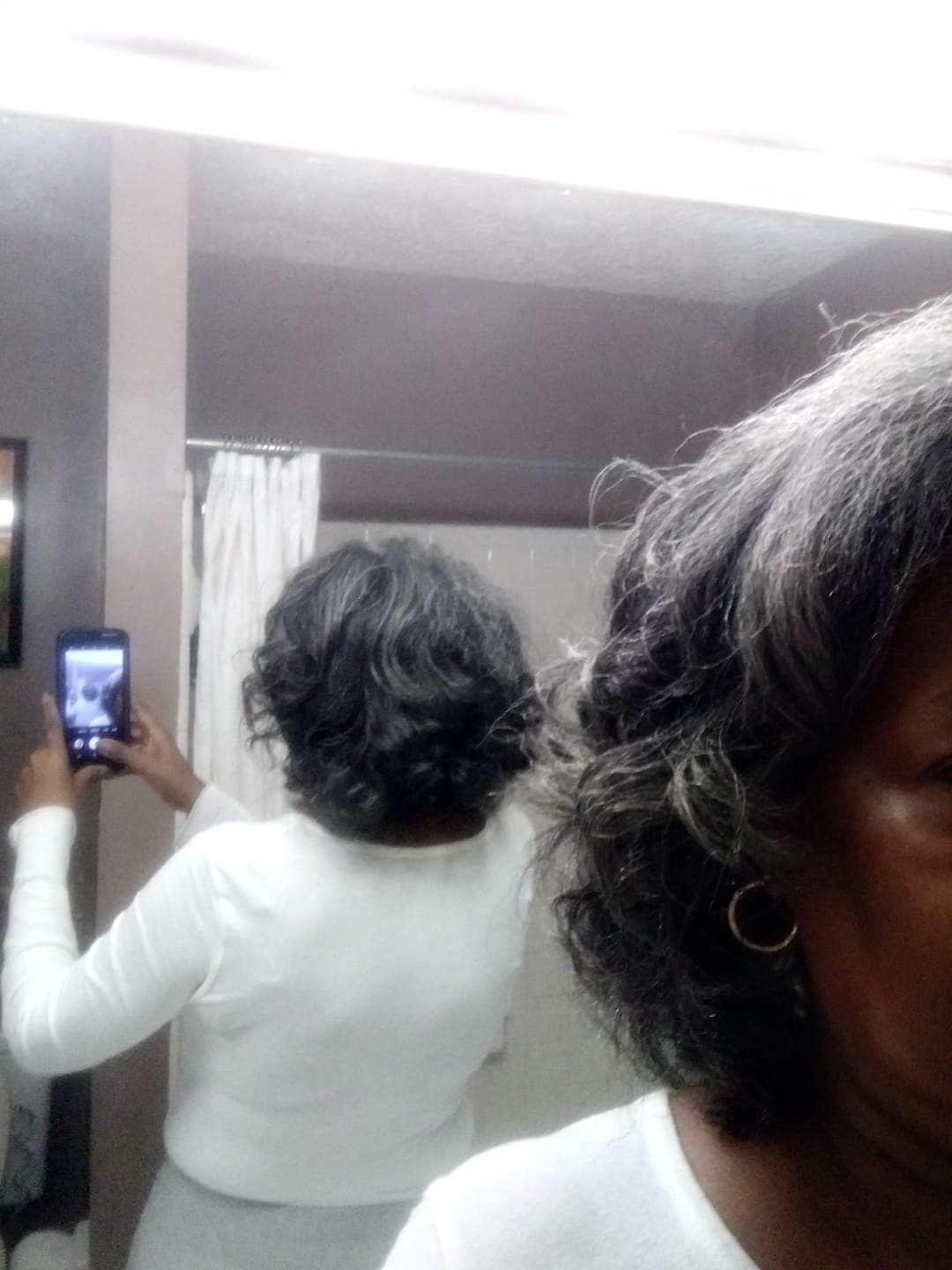 Customer photo review of Mothers Day Sale - Veganic Natural Hair Growth Oil