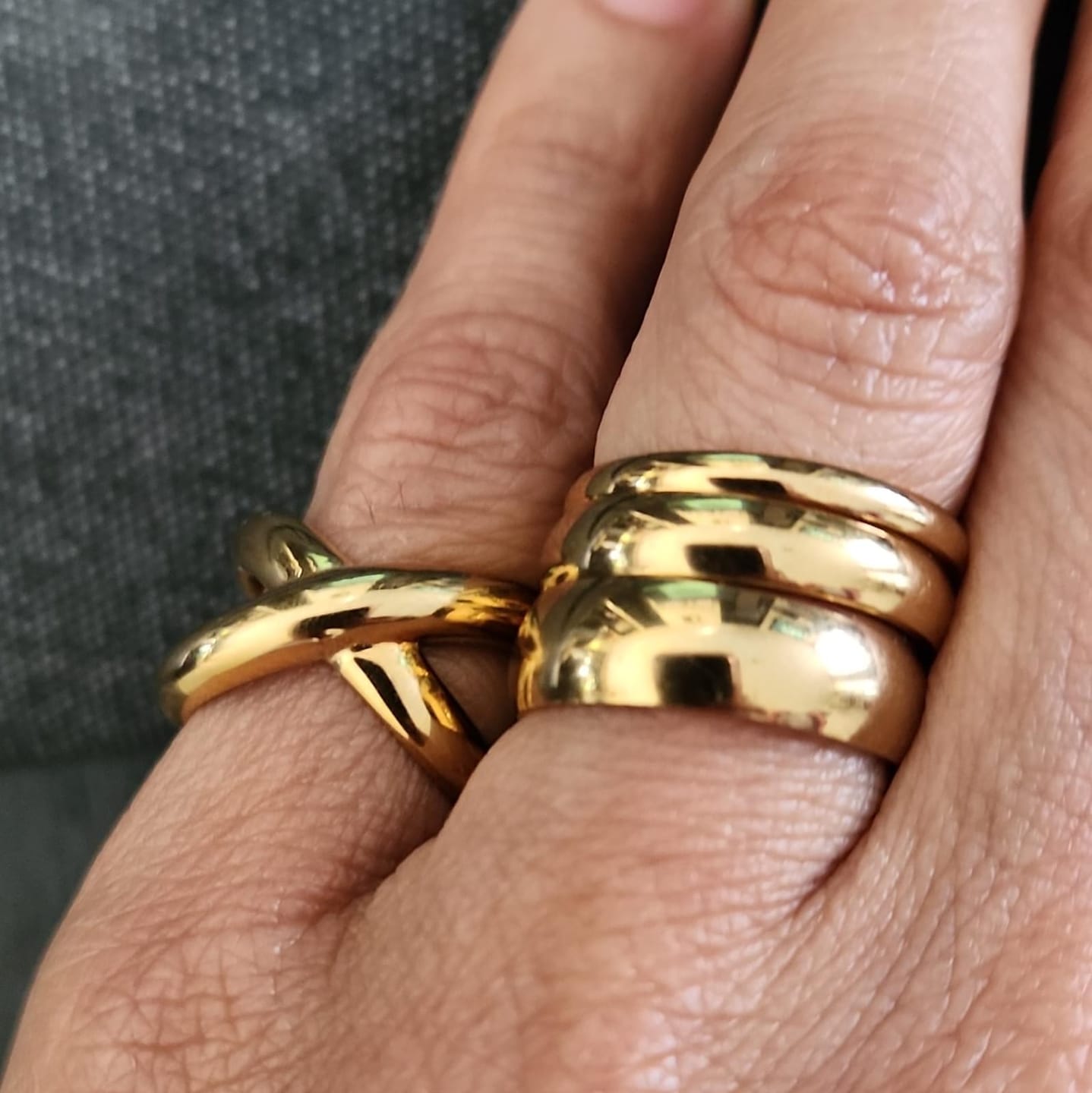 Customer photo review of Set 3 Anillos Hera
