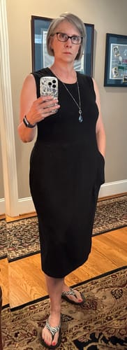 Customer photo review of Cassie Dress - Black