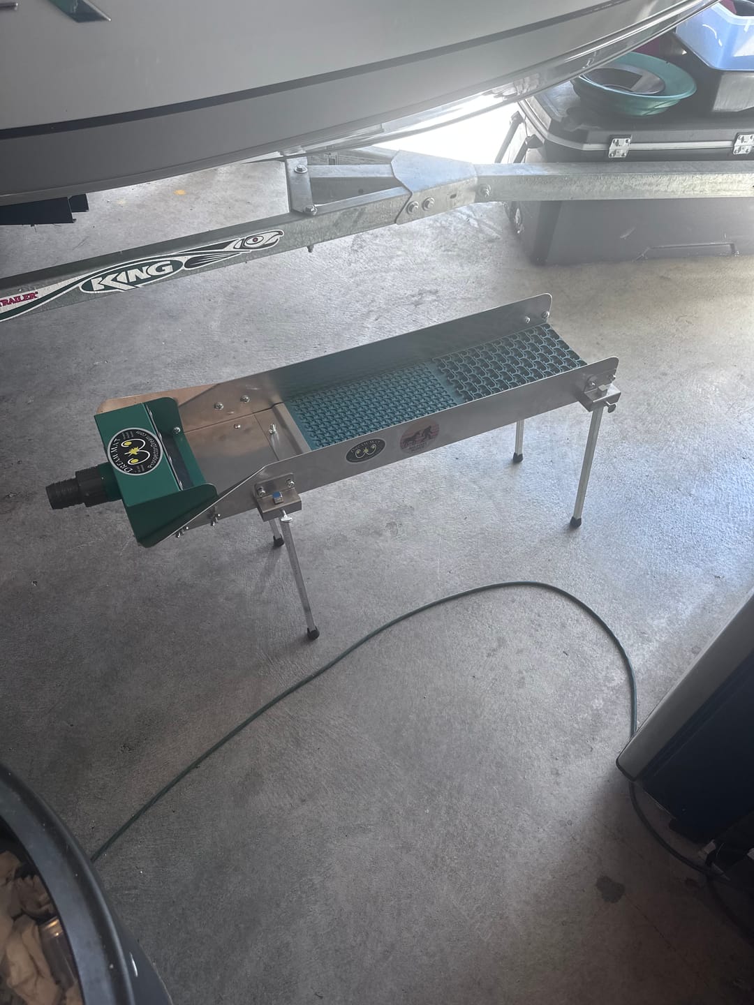 Customer photo review of 18" Leg Kit for Gold Highbankers & Sluices