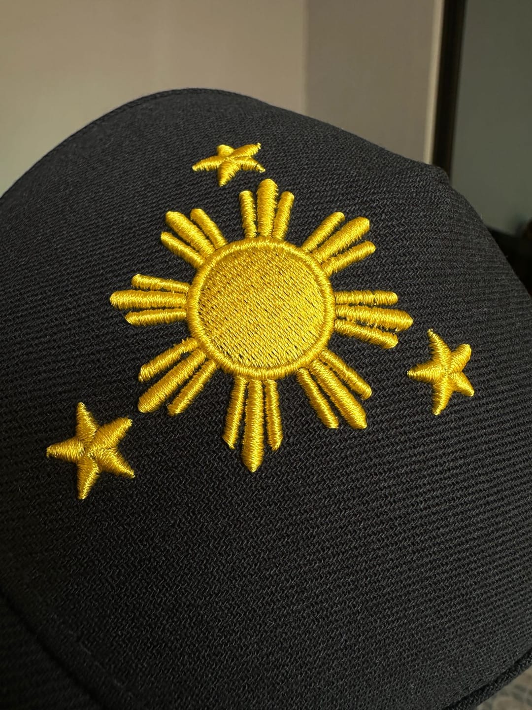 Customer photo review of Philippines Heritage Black Snapback Cap