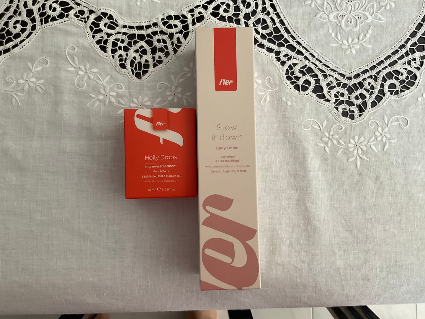 Customer photo review of Skin-Sentials Set