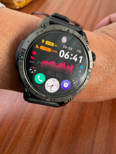 Customer photo review of ZE™ Force Smartwatch – Power Your Day, Track Your Way