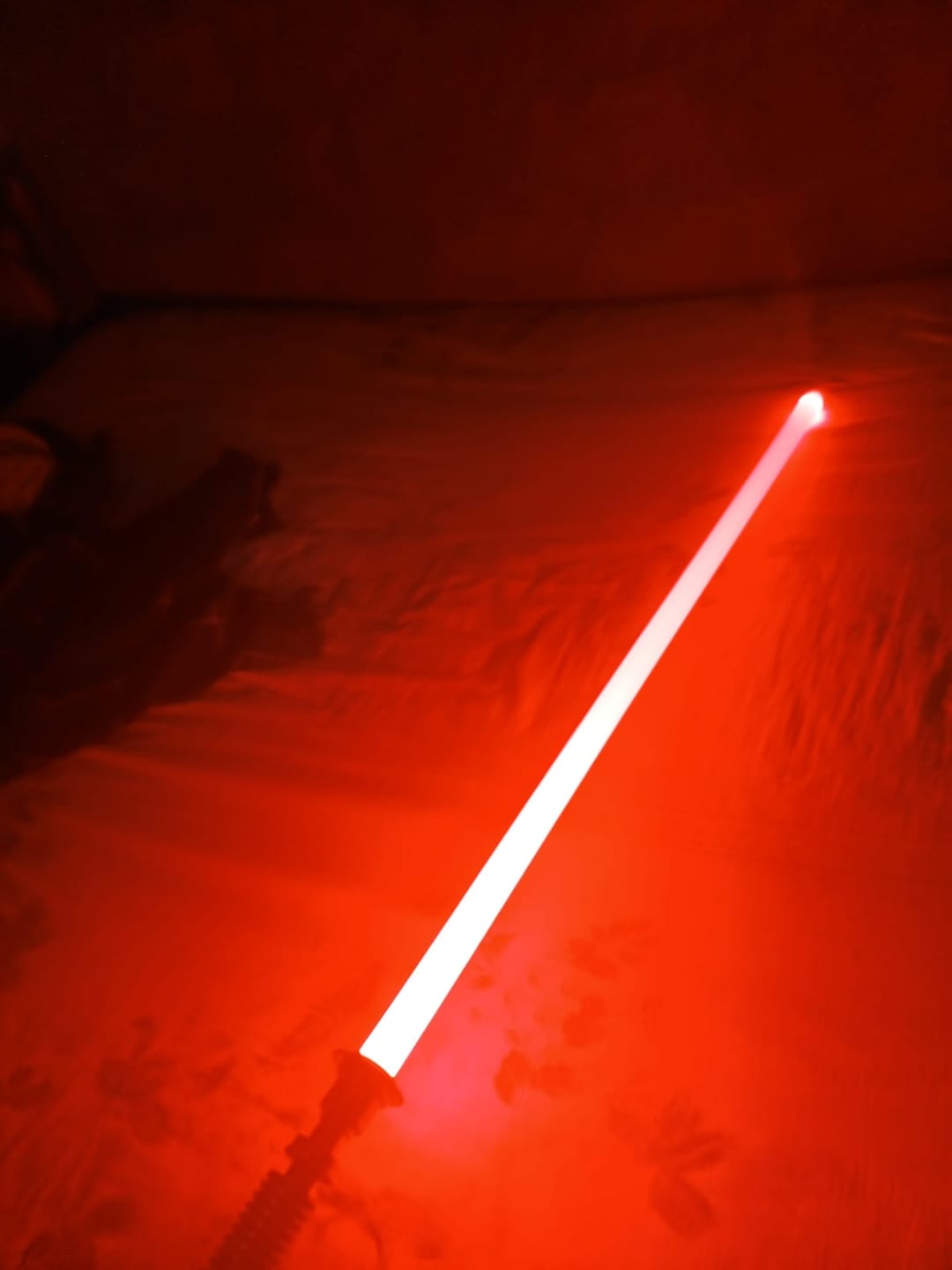 Customer photo review of Luke Skywalker Versión B Lightsaber A MITAD DE PRECIO!