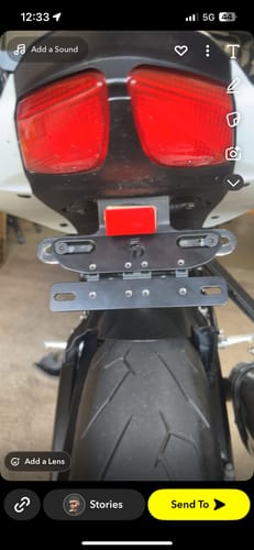 Customer photo review of Universal Adjustable / Flip Bracket