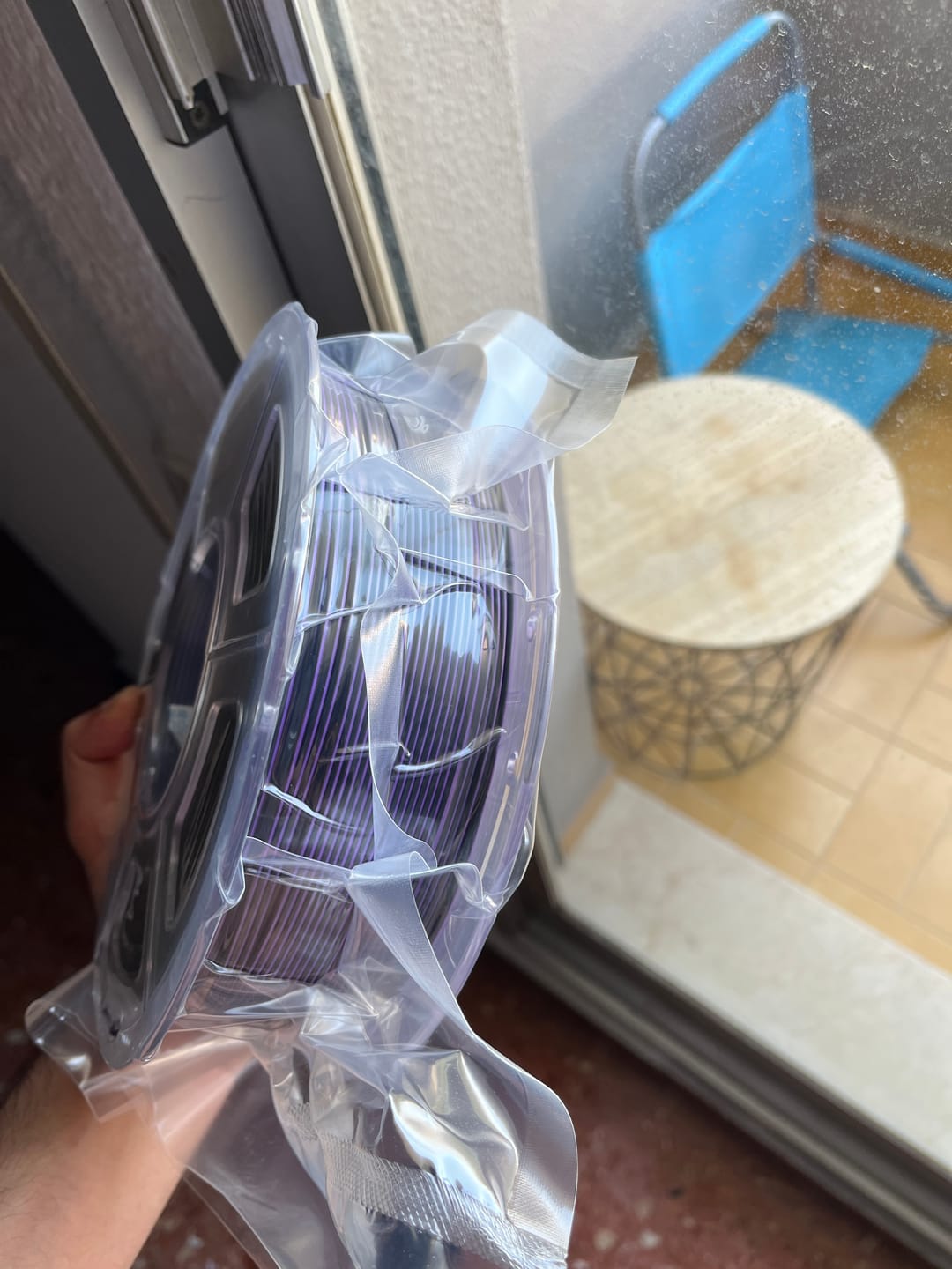 Customer photo review of PLA de seda Dual / Tricolor