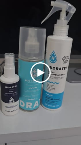 Customer video review of Spray Multifuncional Leave-in 250ml