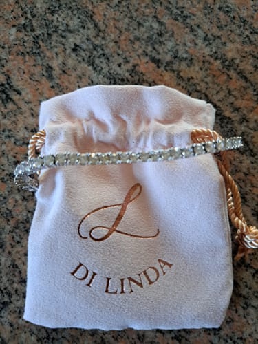 Customer photo review of Bracciale Tennis in Zirconi con BASE IN ARGENTO 925