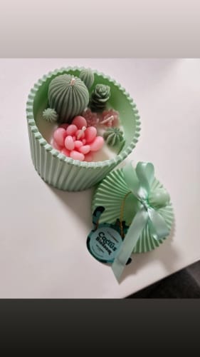 Customer photo review of Cactus Blossom (Candle)