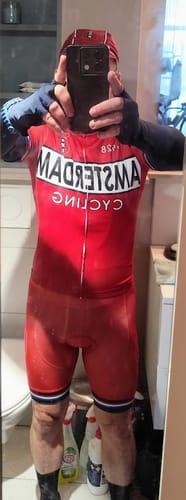 Customer photo review of Fanini Retro Short Sleeve Cycling Kit