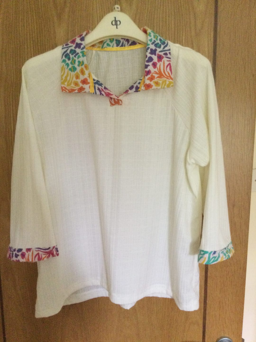 Customer photo review of Linear Flow Jersey Fabric