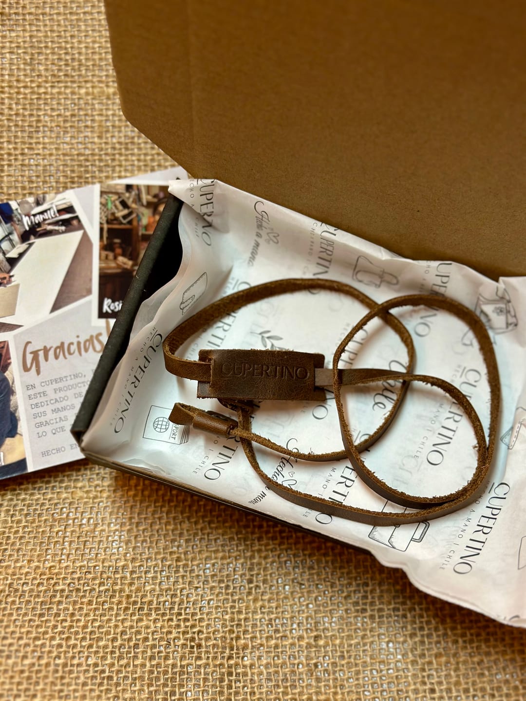 Customer photo review of Strap para lentes