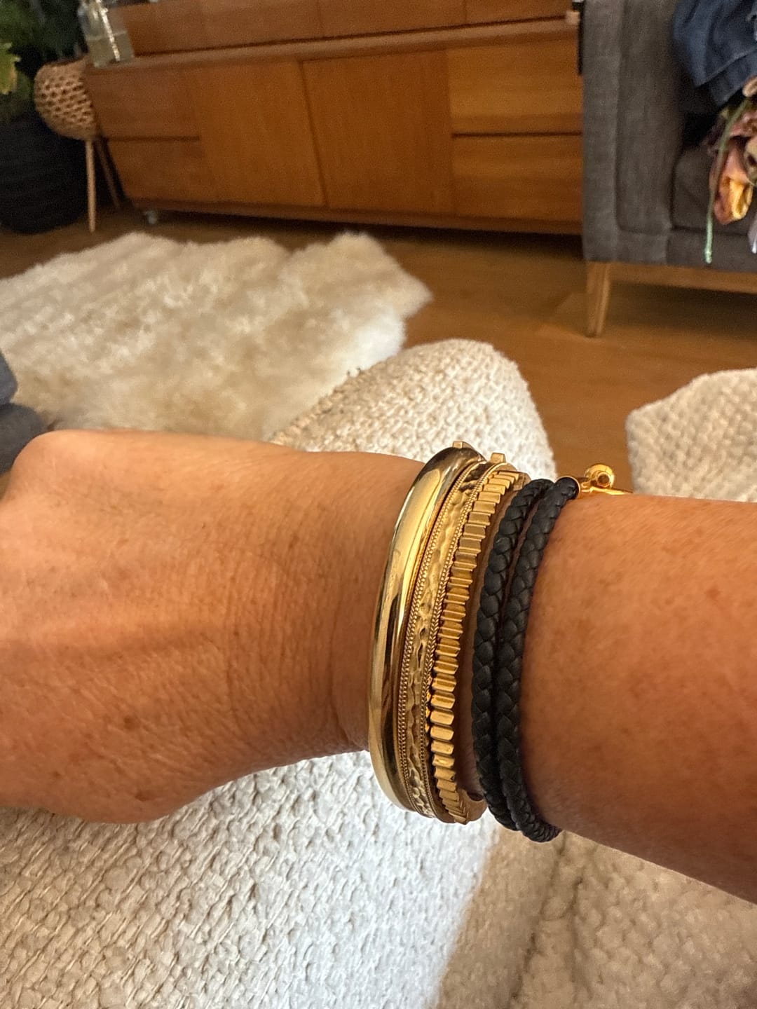 Customer photo review of Regalia Bangle