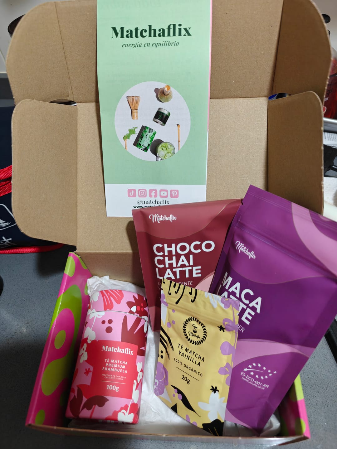Customer photo review of Maca Latte
