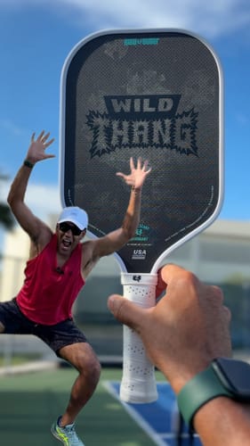 Customer photo review of The Wild Thang 16mm Pickleball Paddle
