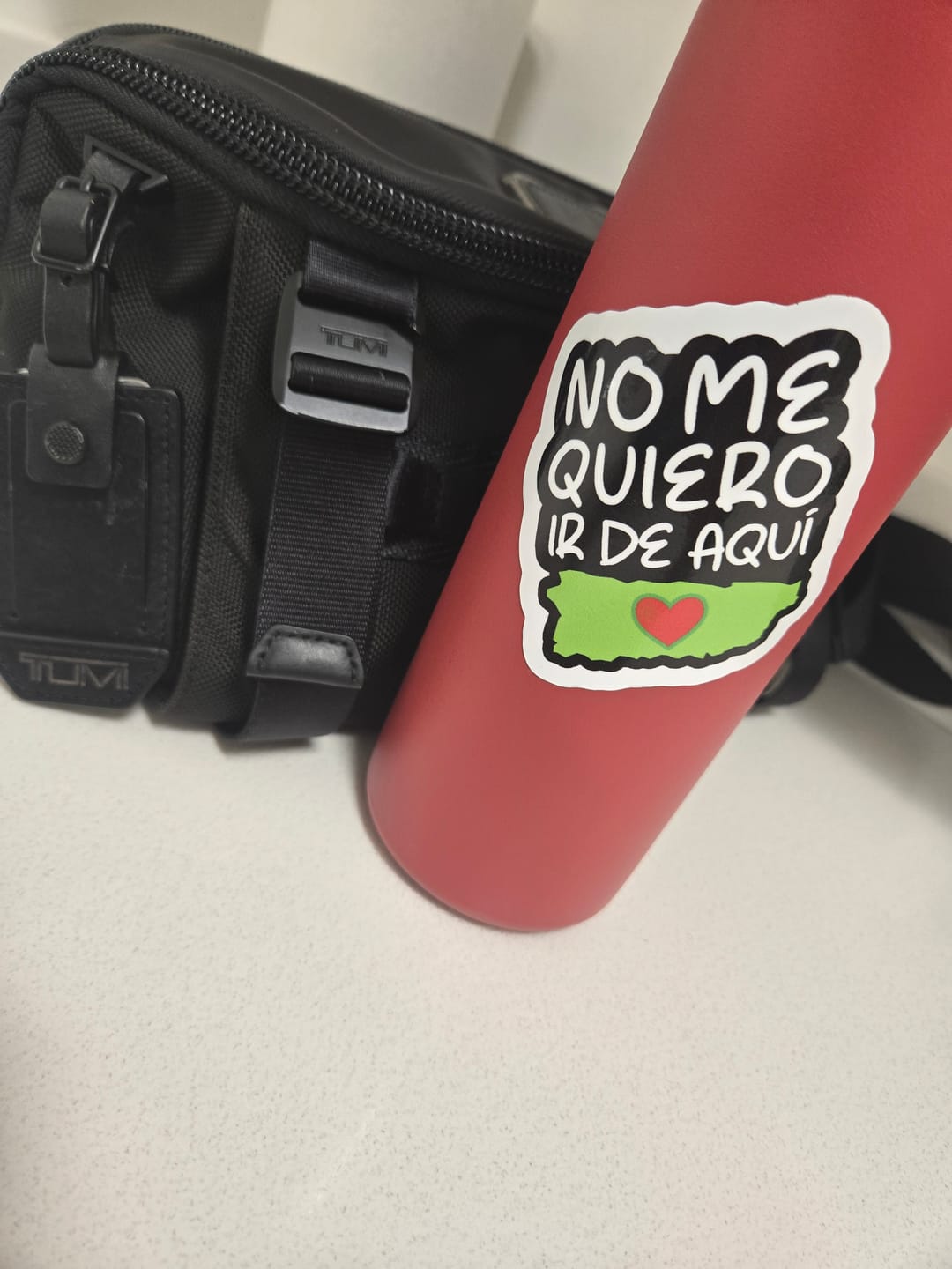 Customer photo review of Sol de Puerto Rico (Sticker Laminado)
