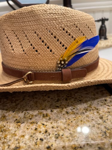 Customer photo review of Hat Feathers