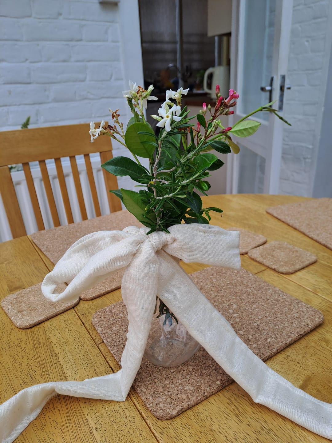 Customer photo review of Plain Muslin Fabric